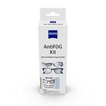 ZEISS AntiFOG Kit 30ml - Pack of 1 | Fog-Free Lens for up tp 72 hours | Ideal for Spectacles, Eyeglasses, Sunglasses, Camera Lenses, Bike Visors, Car Mirrors, Windshields, and Swim Goggles