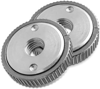 Tuerca de SujecióN RáPida M14 2 Piezas Tuerca de Liberación Rápida SDS Clic Profesional Tuerca Amoladora para Todas Las Amoladoras Angulares de AEG, Bosch, Dewalt, Flex, Metabo