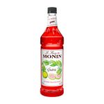 Monin Flavored Syrup, Guava, 33.8-Ounce Plastic Bottle (1 liter) by Monin