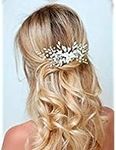 Barogirl Wedding White Flower Hair 