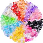 sjavocado 500pcs Acrylic Assorted B