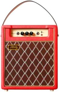 2025 Retroman Combo Pre-Tube Guitar Amplifier -Compact and Powerful Amp for Professional Performances and Practice Sessions Red Color
