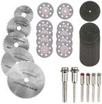 DIY Crafts Pack of 30 Pcs Kit, Multi,Combo Kit, Rotary Wheels Tool Kit, Diamond Cutting Wheel HSS Circular Saw Blades and Resin Metal Cutting Wheels Tools Cutti(Pack of 30 Pcs Kit, Multi,Combo Kit)