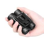 Skygenius 8x21 Compact Binoculars for Concert Theater Opera, Small Lightweight Mini Pocket Folding Binoculars for Outdoor Sports Games and Concerts Travel Hiking Bird Watching Adults Kids