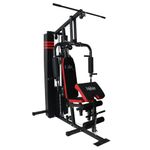 Lifeline HG-007 Multi Gym Machine for Home with Full Body Workout | AB Crunch, Preacher Curl Attachment, 72kg Weight Stack & Metal Cover Included | Adjustable Seat | Free Installation Included