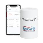 Ecosense RD200 RadonEye, Home Radon Detector, Fast Capture of Fluctuating Levels, Short & Long-Term Real-time Continuous Monitoring with Trend Charts