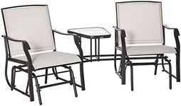 Outsunny Outdoor Glider Chairs with