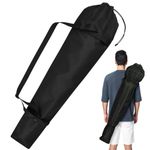 Cosmos Lacrosse Stick Bag Holds 2 Sticks, Lax Equipment Carrying Bag Portable Lacrosse Essentials Storage Pouch with Adjustable Shoulder Strap, Lacrosse Bags for Men Women, 46 Inches Length