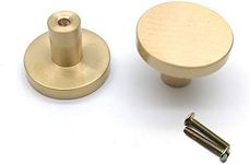 Susenya Cabinet Knobs,2-Pack, Brass