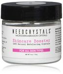 NeedCrystals Microdermabrasion Crystals, DIY Face Scrub. Natural Facial Exfoliator for Dull or Dry Skin Improves Scars, Blackheads, Pore Size, Wrinkles, Blemishes & Skin Texture. 113 Grams