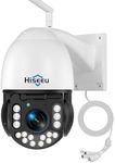 Hiseeu Wireless Security Camera 30X Optical Zoom 3MP PTZ Camera 250ft HD Night Vision with Floodlight, Two Way Audio Humanoid Detection WiFi Camera, Work with Wireless System