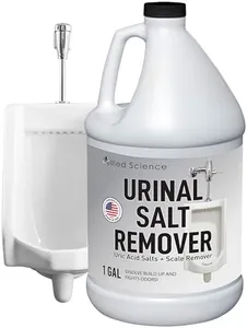 Allied Science Urinal Salt Remover - Uric Acid Salts Scale Remover Unclogs Urinals and Removes Uric Acid Odors - 1 Gallon / 128 fl oz