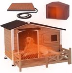 Heated Dog House Outdoor Insulated 