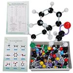 Molecular Model Kit, 267 Pcs Atom Link Model Set Organic Chemistry Model Kit Organic Inorganic Structure Kit for Student Teacher