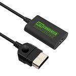 La Brodée Xbox to HDMI Converter Adapter,HD Link Cable for Original Xbox, Original Xbox to HDMI Support 1080P/720P Compatible with Original Xbox