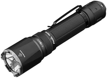 Fenix TK21R Rechargeable High Output Outdoor & Security Torch | 3600 Lumen | 480m | 72+ Hrs Max | Dual Button Tail Operation| Large Capacity Battery | Rotary Charge Port Cover | IP68