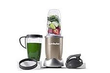 NutriBullet PRO 900 Series Nutrient Extractor, Blender & Mixer (9 Piece Set), Champagne