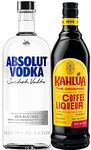 Absolut Vodka Original, 1L and Kahlua Coffee Liqueur, 70cl Espresso Martini Bundle