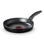 Tower T700311 SmartStart Gourmet 28cm Aluminium Frying Pan with Easy Clean Aeroglide Non-Stick, Long Lasting, Induction Compatible, Oven Safe, PFOA Free