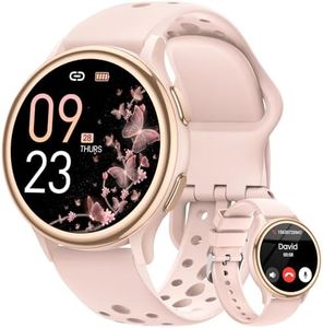 Smart Watches for Women Men [400+Watch Faces/Calls/Female Health] Android Phones iPhone Compatible, 1.27" Fitness Watches for Women Fitness Tracker, Activity Trackers and Smart Watches, 70+Sport Modes