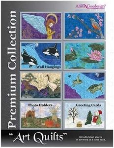 Anita Goodesign Embroidery ~ ART QUILTS ~ Premium Collection Embroidery Designs