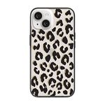 Kate Spade New York Protective Hardshell Case Compatible with Apple iPhone 14 - City Leopard Black [KSIPH-222-CTLB]