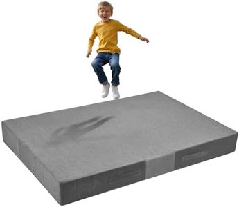 VEVOR Crash Pad, 6 x 4 ft Crash Pad for Kids Sensory with Soft Thick Foam and Washable Cover, Giant Pillow Mat Large Sensory Room Equipment for Children and Adults Jumping, Play, Climbing & Gymnastics