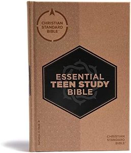 CSB Essential Teen Study Bible, Hardcover, Devotionals, Study Tools, Red Letter, Presentation Page, Full-Color Maps, Easy-to-Read Bible Serif Type