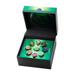 DC Comics Green Lantern Power Rings Emotional Spectrum Power Rings | Includes 9 Adjustable Rings Featuring Each Power Ring Emotion