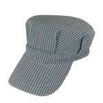 Child's Blue Engineer Train Conductor Hat