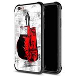 CARLOCA Compatible with iPhone 6S Plus Case,Boxing Gloves iPhone 6 Plus Cases for Girls Boys,Graphic Design Shockproof Anti-Scratch Hard Back Case for iPhone 6/6S Plus