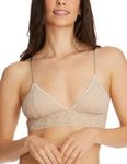 Hanky Panky Women's Signature Lace Original Bralette 112 Black Bra Md Bra, Chai,