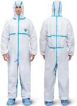 Medtecs Hazmat Suits - 6 Sizes Opti