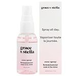 Award Winning Rose Water Facial Spray (30ml) - Vegan - Rose Water Spray For Face - Rosewater Spray Toner Rose Hydrosol - Rose Spray Facial Mist - Rosewater Spray Toner Rose Hydrosol - Spray all Day by grace and stella