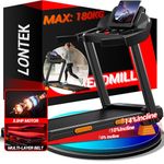 3-in-1 Foldable Treadmill with 14% Incline, Folding Treadmill 12KM/H for Home, 3HP Electric Running Machine, 180KG Capacity Quiet Running Machine for Office Gym, 3 Screen Display & 12 Programs