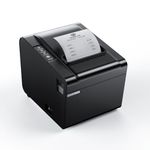 Rongta Receipt Printer, 80mm Thermal Printer ESC/POS, Restaurant Kitchen Printer with Auto Cutter Support Cash Drawer,Ethernet Receipts Printer for Small Business,Not for Square, Uber Eats, Doordash