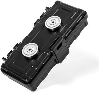 Magnetic Key Holder Under Car, Hide a Key Magnetic Car Magnetic Key Case for Under Car Magnetic Key Case for Hiding for Vehicles Outdoor Travel Hiding Keys USB (Black)