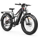 FREESKY 2026 Swift horse Ultra BAFANG Motor Electric Bike for Adults, 48V 35Ah Battery Ebike 140 Miles, 26" Fat Tire Dirt Mountain E Bike, Full Suspension, UL 2849 Certified by TÜV