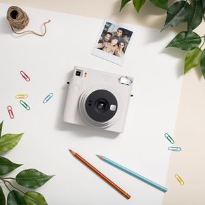 Instax SQ1 Instant Camera – Chalk White