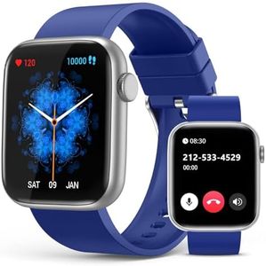EarlySincere Smart Watches for Men Women(Answer/Make Call), 1.9'' HD Full Touch Screen Fitness Tracker, IP67 Waterproof Smartwatch with Heart Rate, Blood Oxygen for Android and iPhone