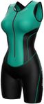 Sparx Women Triathlon Suit Tri Short Racing Cycling Swim Run (2XL, Turquoise)