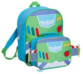 Disney Buzz Lightyear Backpack With Lunch Bag Toy Story Space Ranger Matching 2 Piece School Bag Set