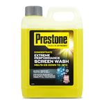 Prestone Screenwash Concentrate 2.5L, Screen Wash For Cars - Winter, High Performance Cleaning With Streak Free Formula, Extreme Performance Super Concentrated Screenwash, Reduce Plastic, 2.5 Litre