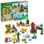 LEGO DUPLO Town World Animals 10907 (121 Piece) Building Bricks