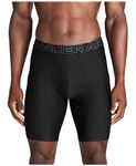 Under Armour Men's Tech Mesh 9" Underwear (2 Pack), Black Solid - Core 3 Pack, Medium