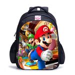 Sonicc HedgeHog Mario Bros Backpack for Kids 3D Print Anime Cartoon School Bag Cute Travel Bag Student Bookbag