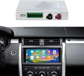 ANYFAR Wireless CarPlay Android Auto Adapter Decoder Retrofit Kit Fits Land Rover & Jaguar 2016-2019 with Harman Headunit 10.25" Screen, Supports Airplay/Mirror Link/Backup Camera/USB Drive/Navi
