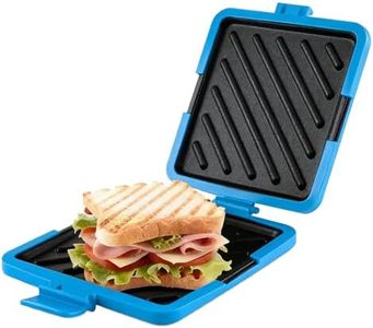 ZGFYSR Silicone Connected Microwave Baking Tray, Food Grade Non-Stick Heat Resistant Baking Pan, Reusable Microwave & Dishwasher Safe Kitchen Baking Mat(Blue)