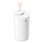 Airversa Waterless Diffuser for Essential Oil Nebulizer Battery Operated Mini Scent Air Machine Aromatherapy Atomizing Diffuser 1/2/3H/Continous Mode 3 Mist Level for Home Room Cars Office AN6 White