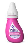 BIOTOUCH Micropigment Pure Rose Pink For Permanent Makeup Microblading Supplies Eyebrow Shading Micropigmentation Cosmetic Tattoo Ink Lip Eyeliner 3ml, Bottle